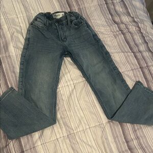 Boys Abercrombie Blue Denim Jeans size 7/8 long